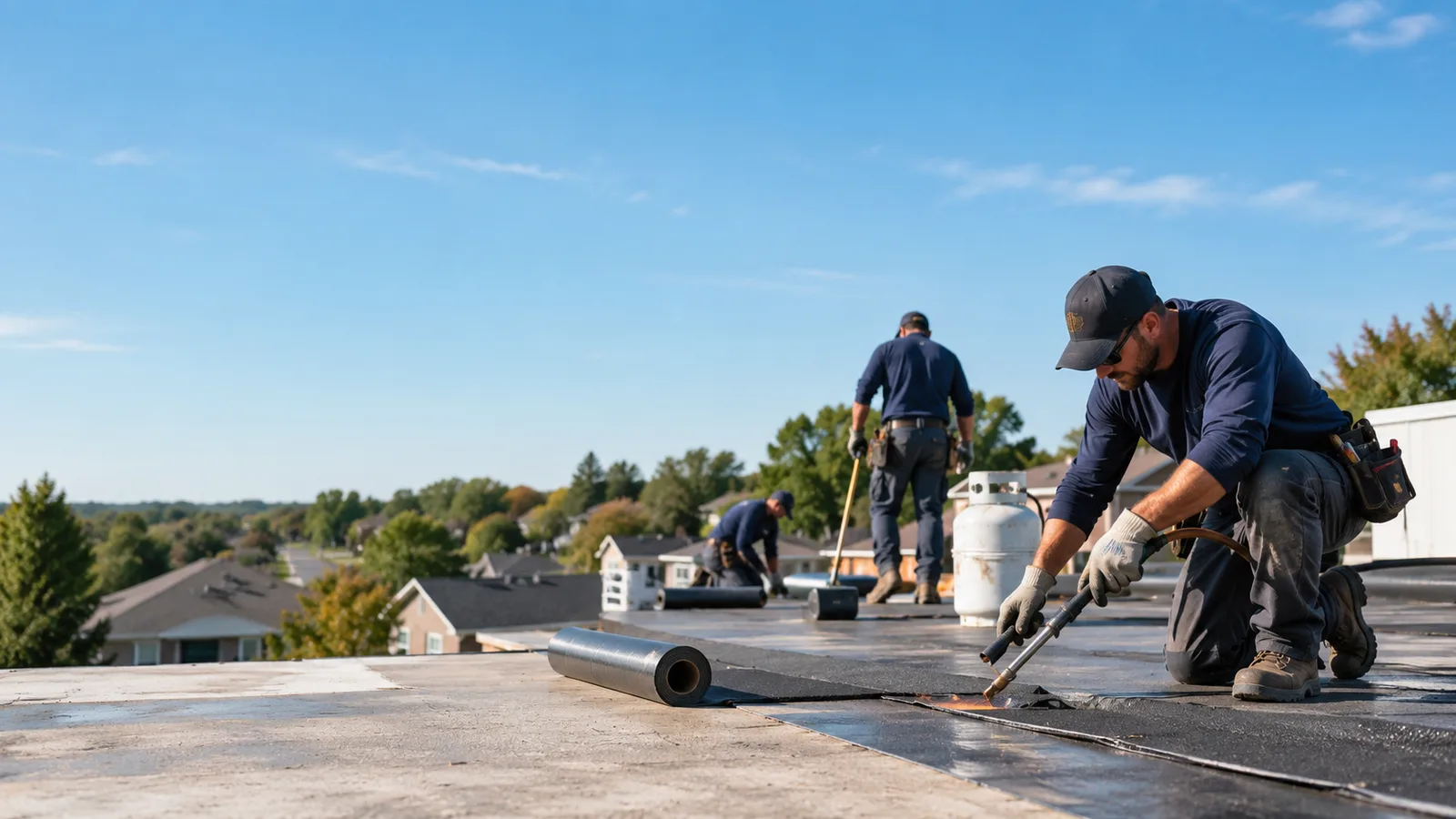 Flat Roof Leak Repair providers in Highland, MI